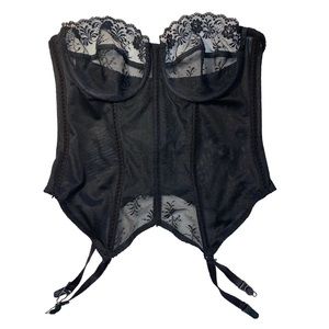 Vintage black corset👀🖤